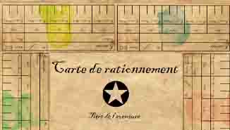 Une carte de rationnement, version amateur, pour Star Marx.